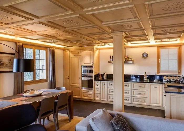 Luxurious Flat With Jacuzzi Sauna Schönried
